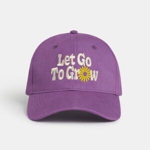 MADHAPPY LET GO TO GROW HAT PURPLE